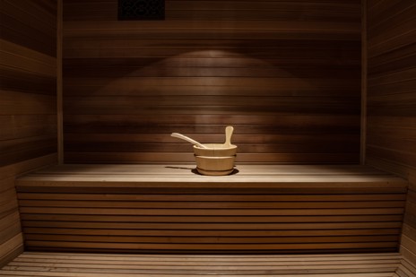 Sauna at Scarp Ridge Lodge